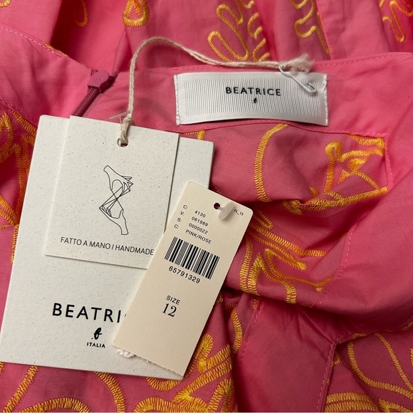 NWT RARE ANTHROPOLOGIE x Beatrice B. Abito Tessuto Dress - Picture 14 of 14